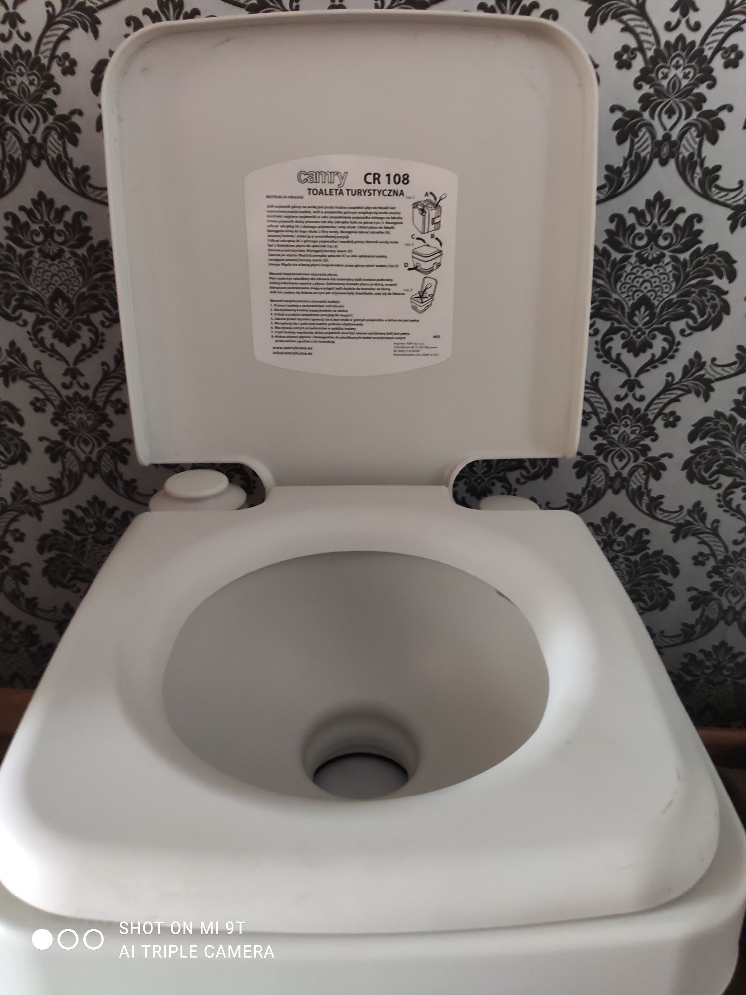 Toaleta turystyczna Camry CR 108