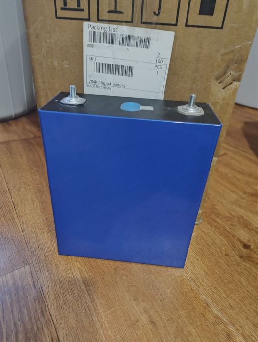 Акумулятор Lifepo4 EVE 280Ah v3 Grade A+ для резервного живлення