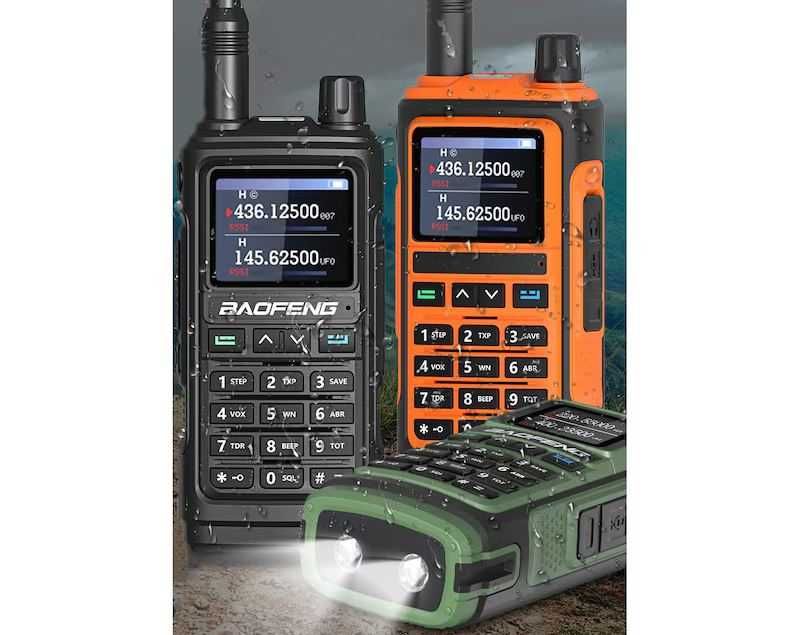 Krótkofalówka Radiotelefon Baofeng UV-17E Walkie Talkie - czarne
