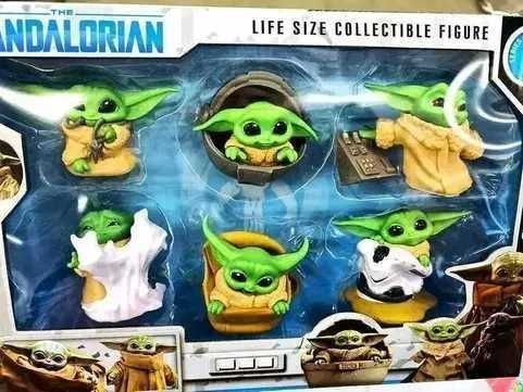 Nowy super zestaw figurek Baby Yoda Star Wars Gwiezdne Wojny