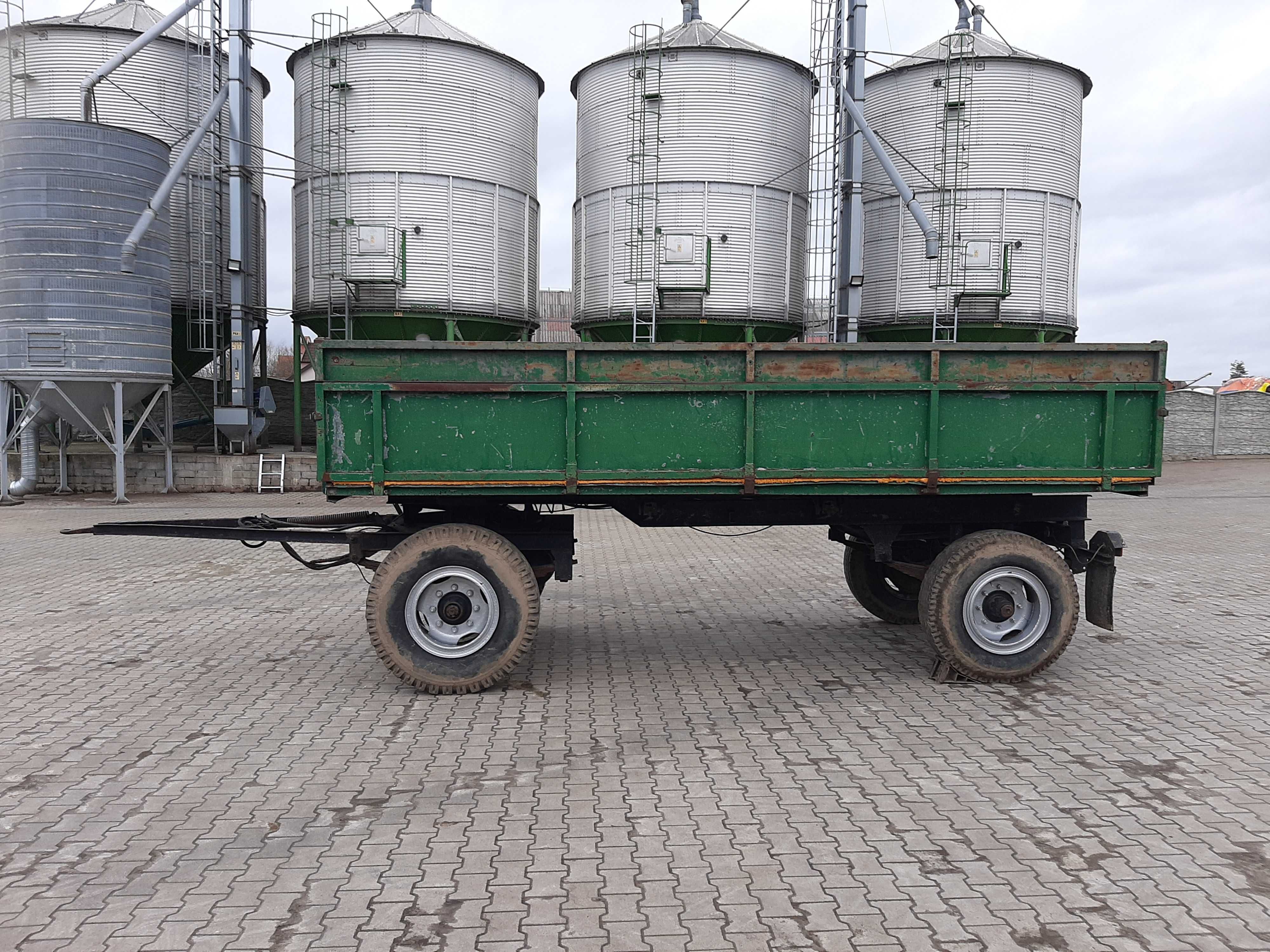 Przyczepa rolnicza IFA HL HW 8011 - wywrotka 8 ton
