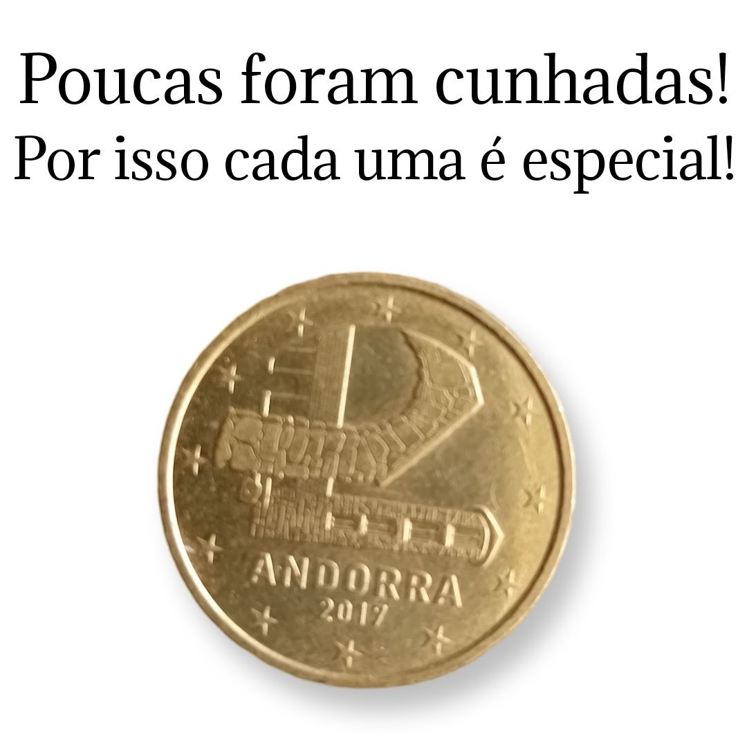 Numismática - 50 centimos Andorra