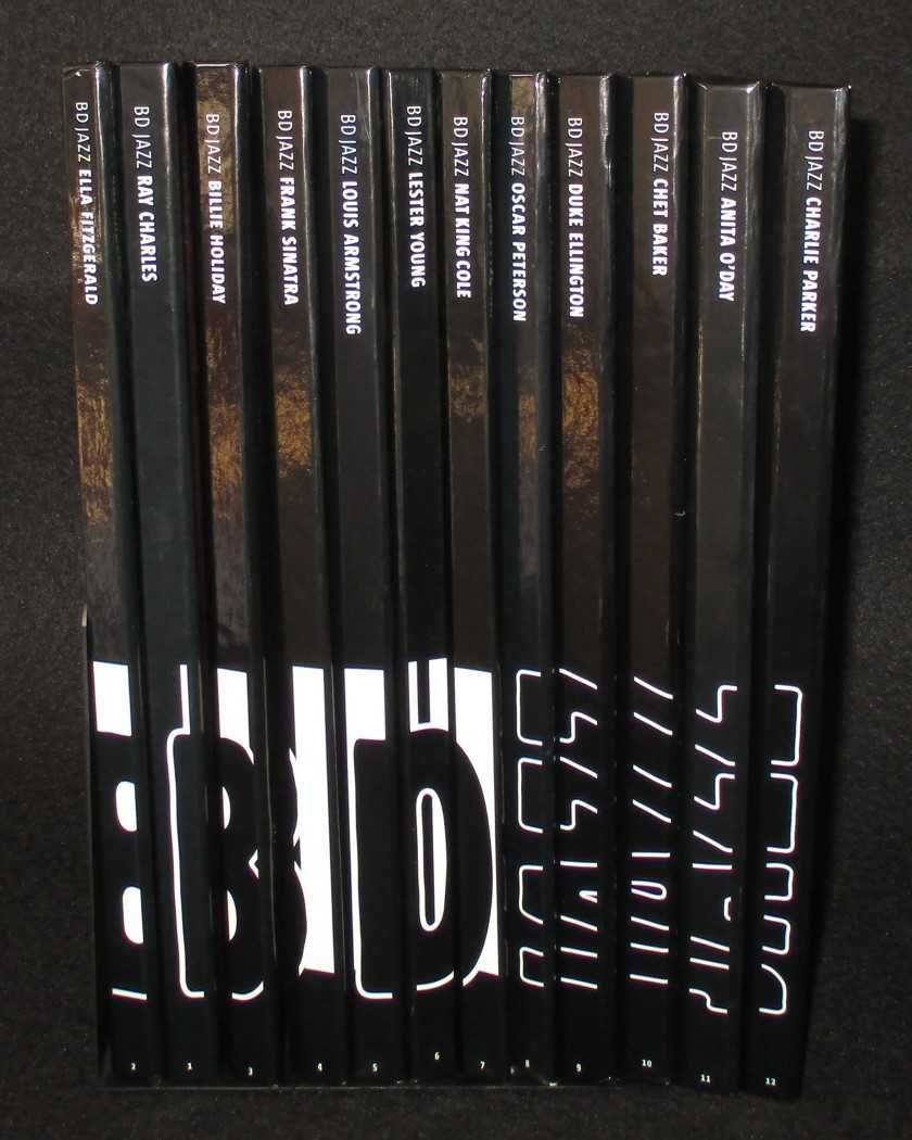 Colecção 12 BD JAZZ Banda Desenhada + 2 CD Completo