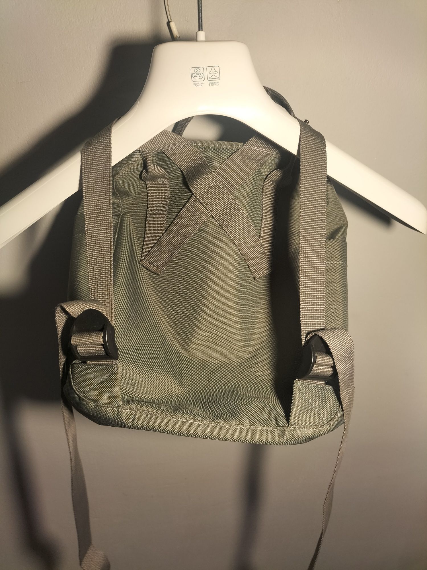 Modny plecak Fjallraven Kanken Mini. Drill y2k streetwear street