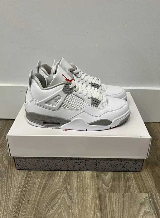 Buty Trampk Jordan 4 Retro White Oreo R.39