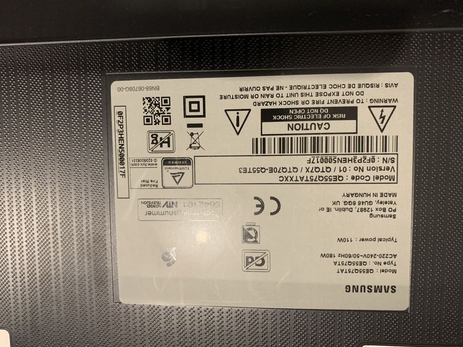 Samsung OLED QE55Q75TATX