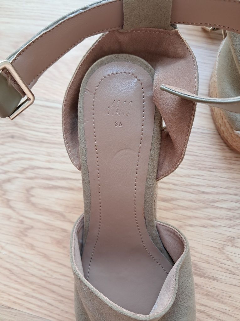 Sandálias de cunha H&M - Nr. 36