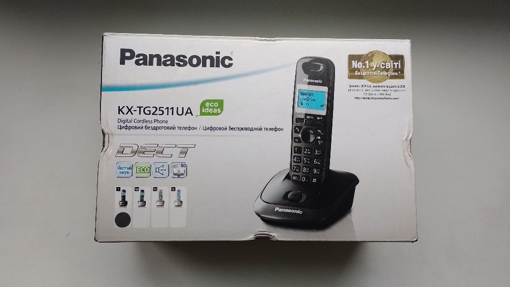 Цифровой беспроводной телефон Panasonic KX-TG2511UA