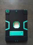 Etui Case do iPad 10,2 Pancerne Czarne z Miętowym