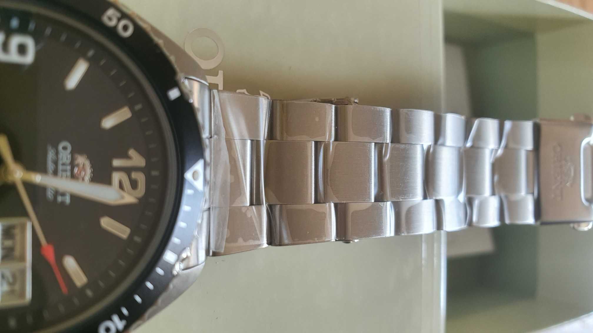 [NOWY] Orient MAKO II czarny automat szafir (SAA02001B3) japoński