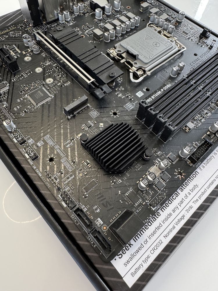 Płyta główna Micro ATX MSI PRO B760M-P DDR4