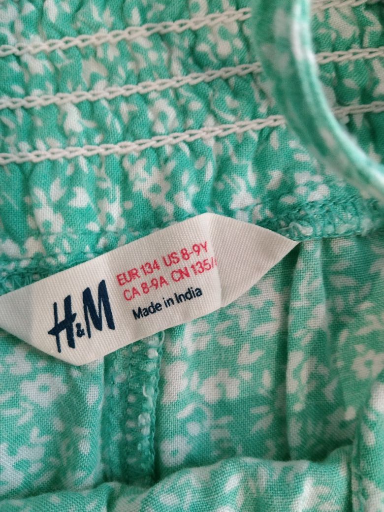 Sukienka h&m rozmiar 134