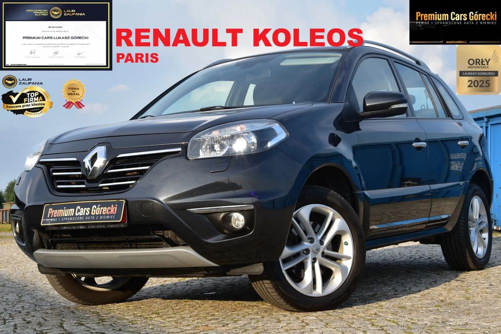 Renault Koleos PARIS*150KM*4x4*BiXenon*Navi*Skóry*podgrzFotele*Keyless*Alu18*PDC*ASO*
