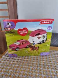 Auto z przyczepą schleich edycja specjalna