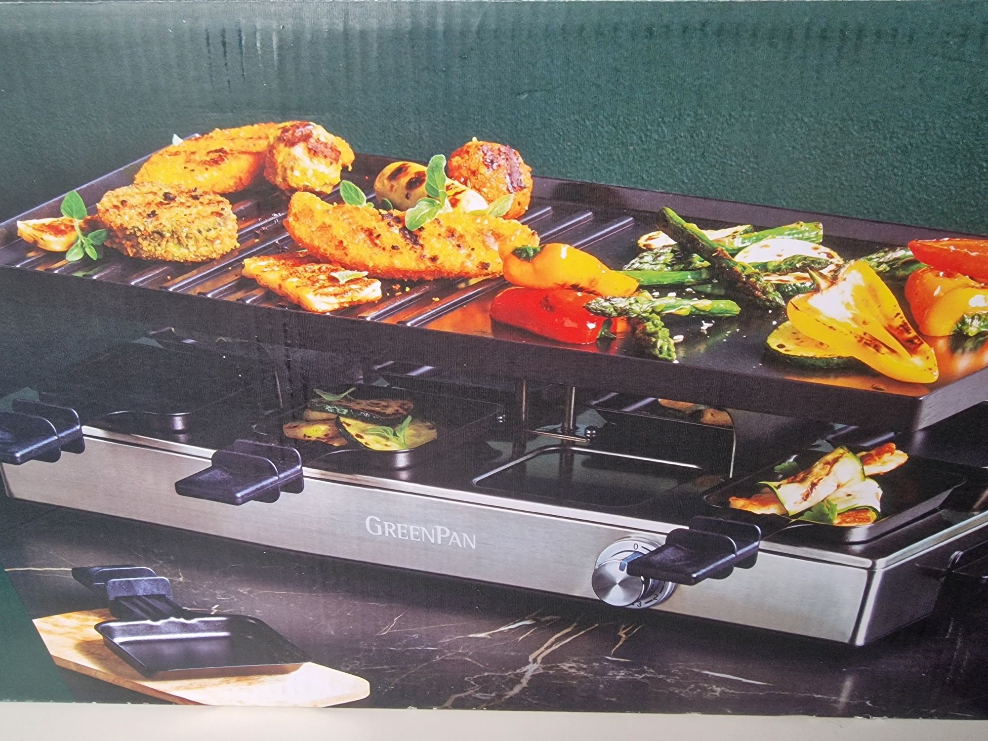 Grill elektryczny dla 8 osob