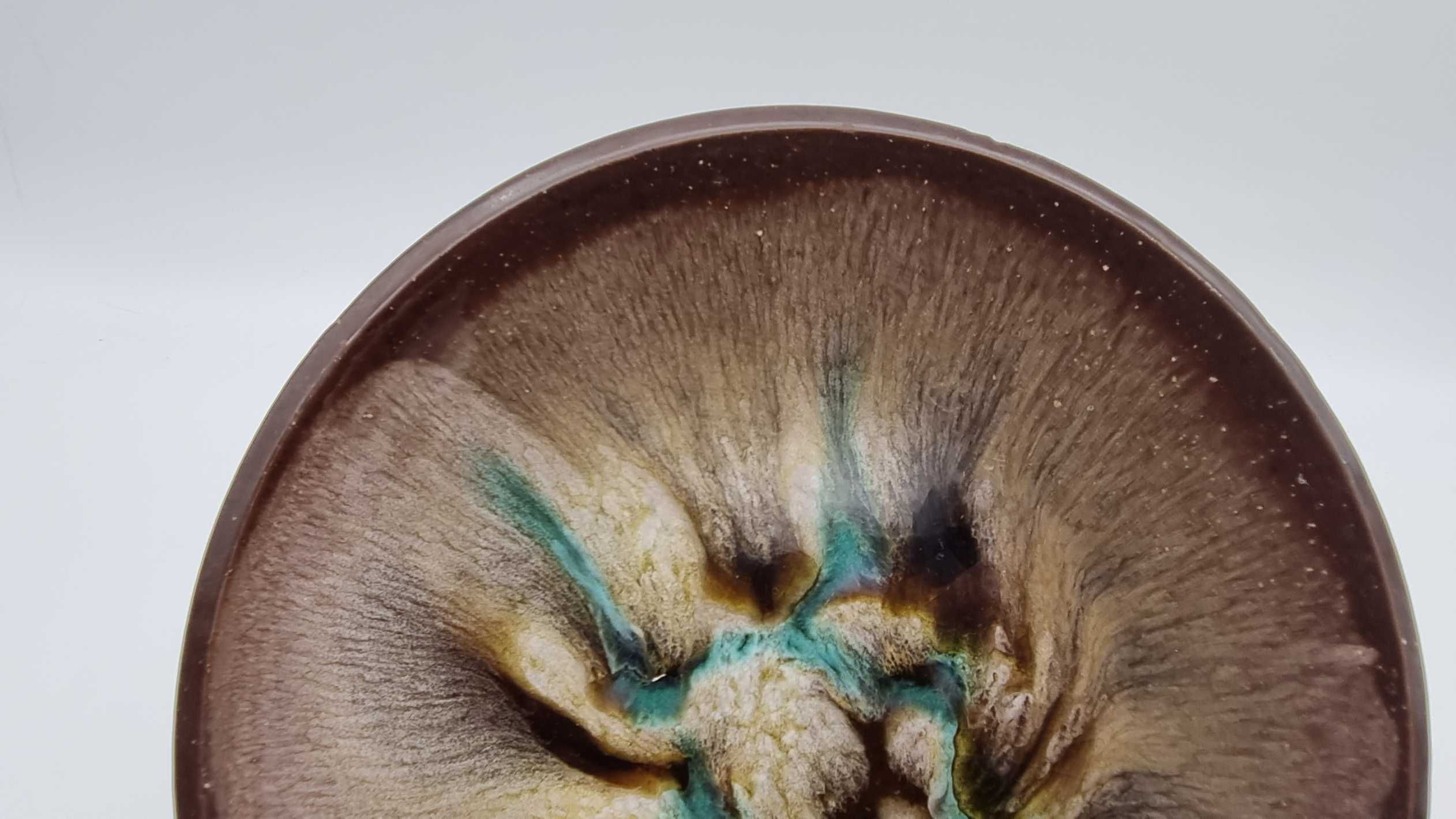 Patera Talerz Trzaska Przyjaźń Włocławek Cepelia New Lokk Design PRL