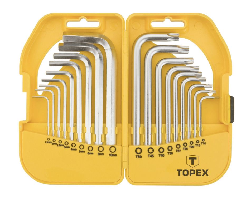 Набор ключей шестигранных TOPEX