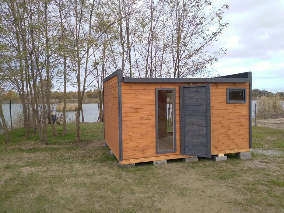 %RATY% D5 Nowoczesny domek narzędziowy Kontener na działek. Różne rozm