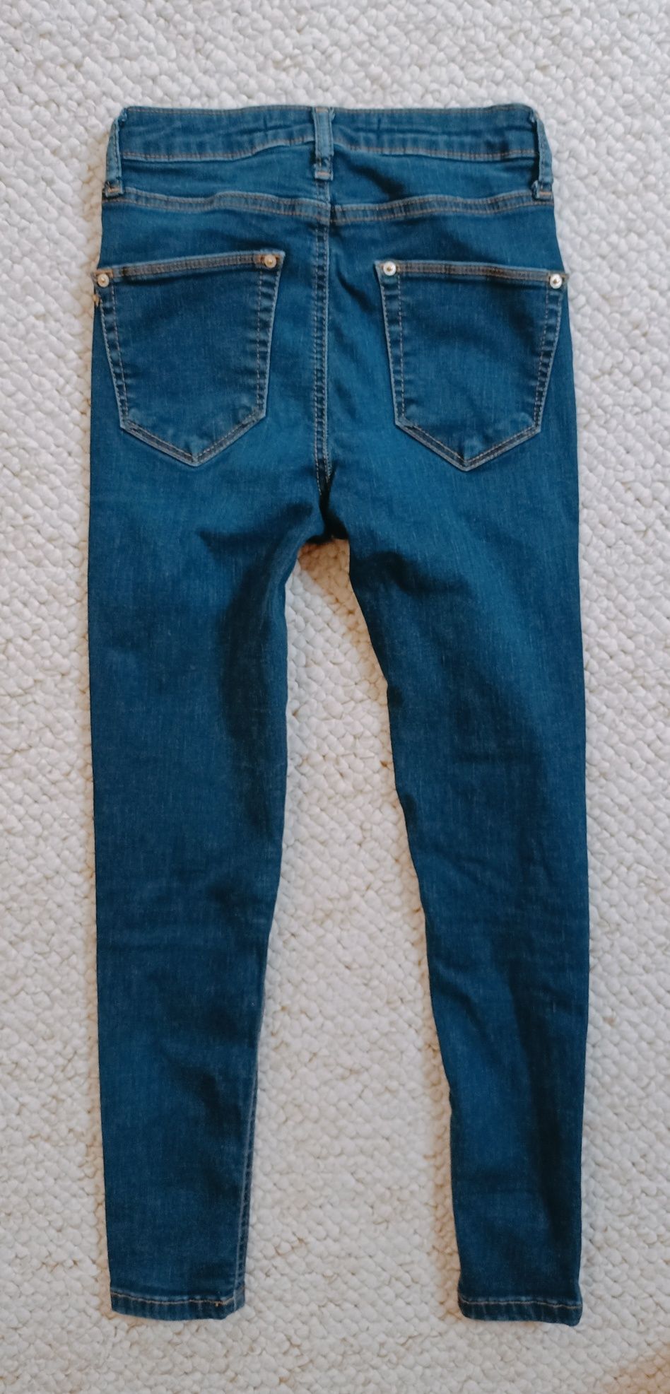 Spodnie jeansowe jeans rurki skinny XS miss
