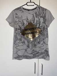 t-shirt szary harry potter