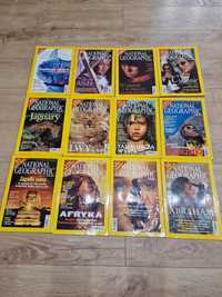 2001 National Geographic magazyn kolekcja 12 szt