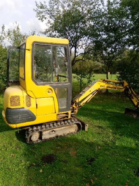 Komatsu PC 1.6t minikoparka