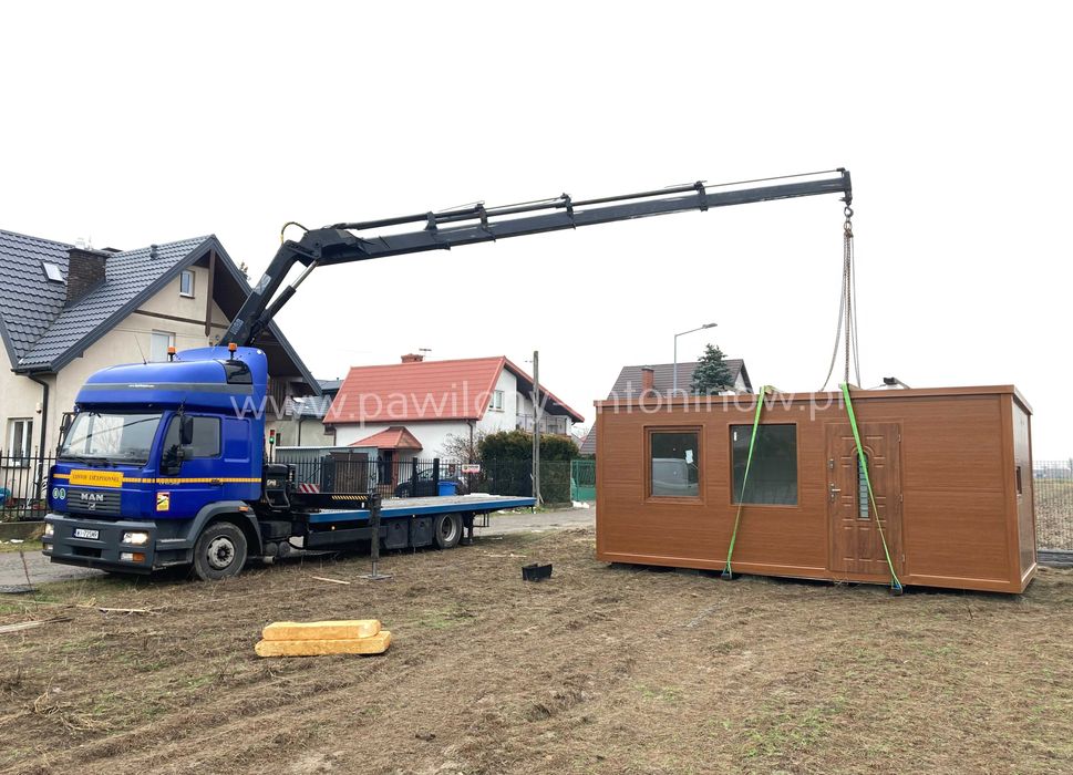 NOWY Domek Letniskowy Kontener Mieszkalny Pawilon Socjalny - PRODUCENT
