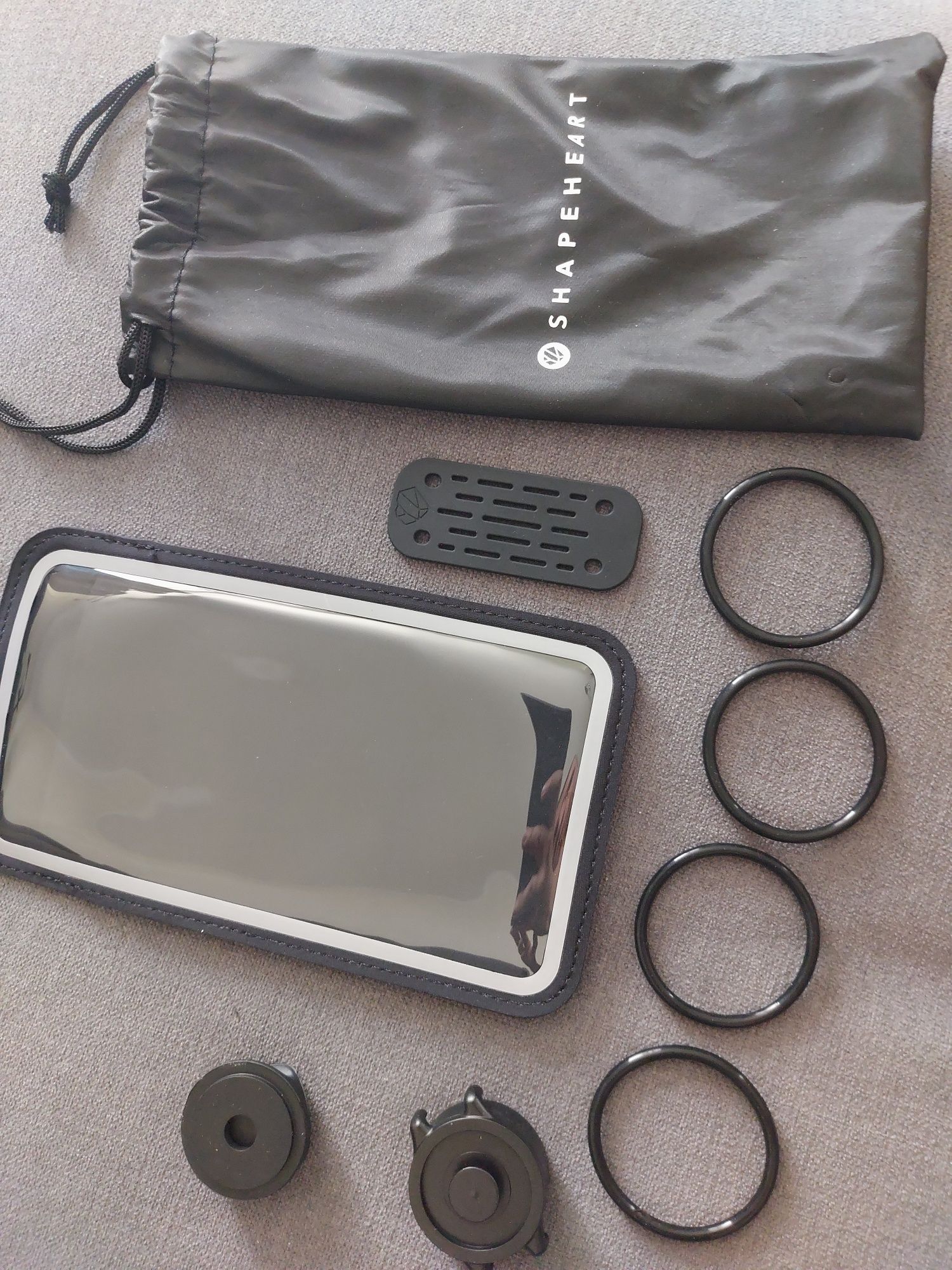 Uchwyt na smartfon magnez kierownicę mostek roweru hulajnogi motocykla