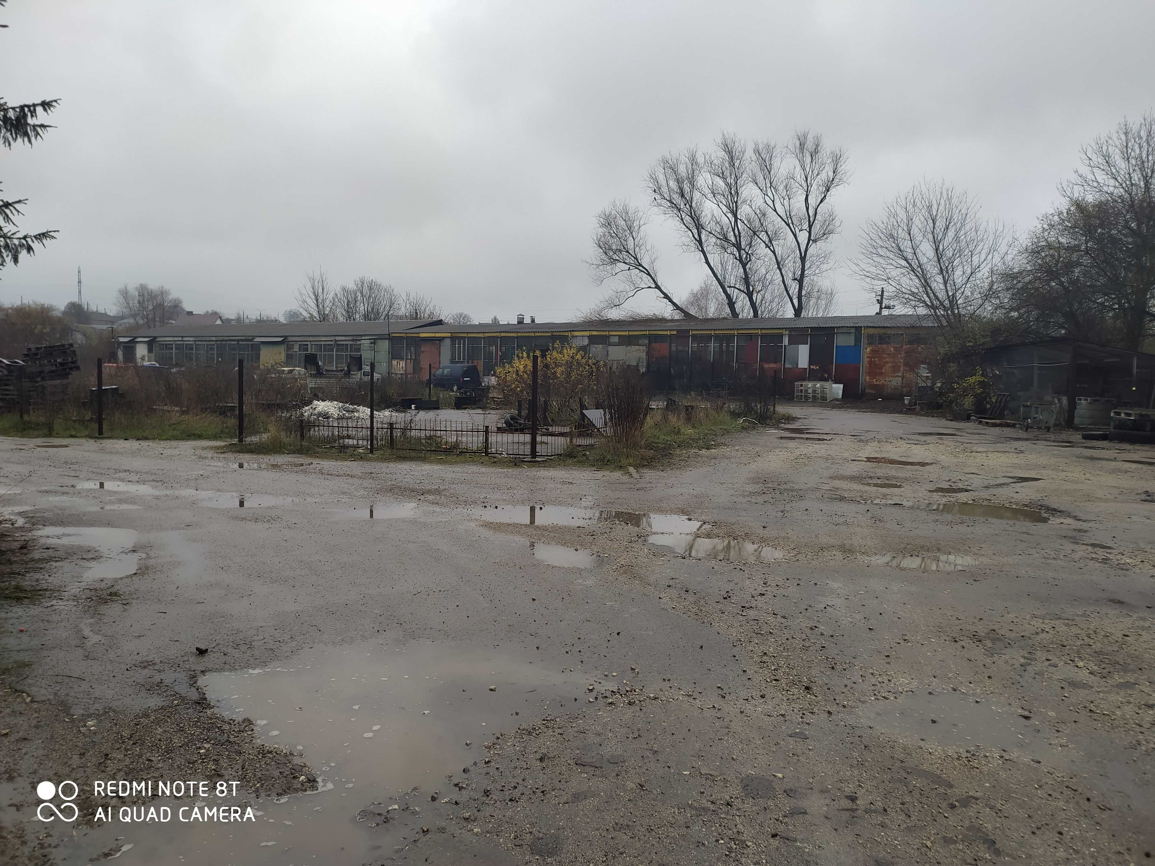 Продаж 5,4га землі промисловості, смт Велика Березовиця адм буд 1230м2