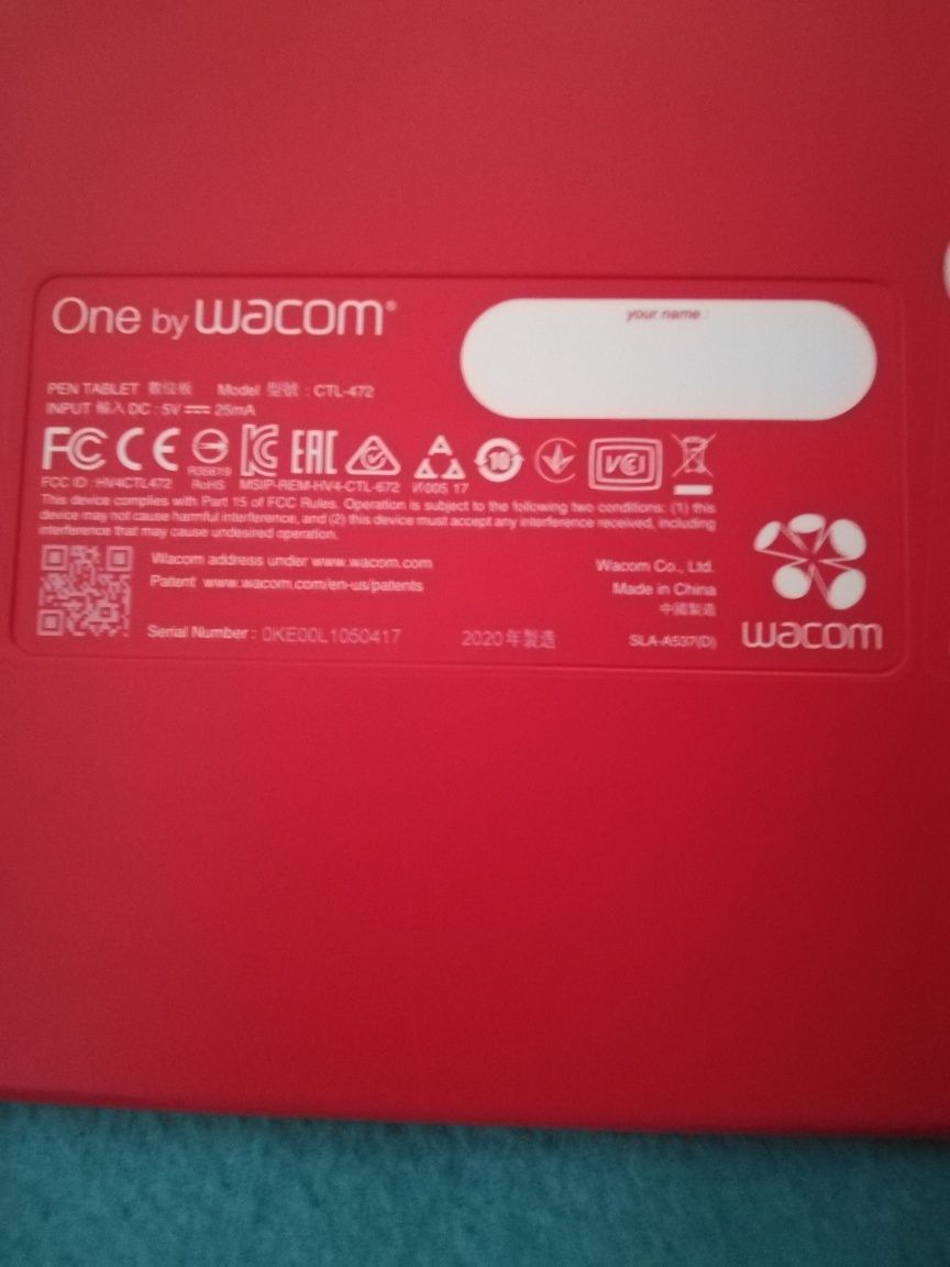 Tablet do rysowania One by Wacom