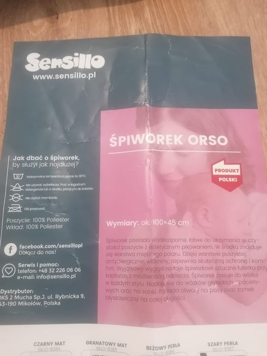 Śpiworek dziecięcy do wózka głębokiego i spacerowego