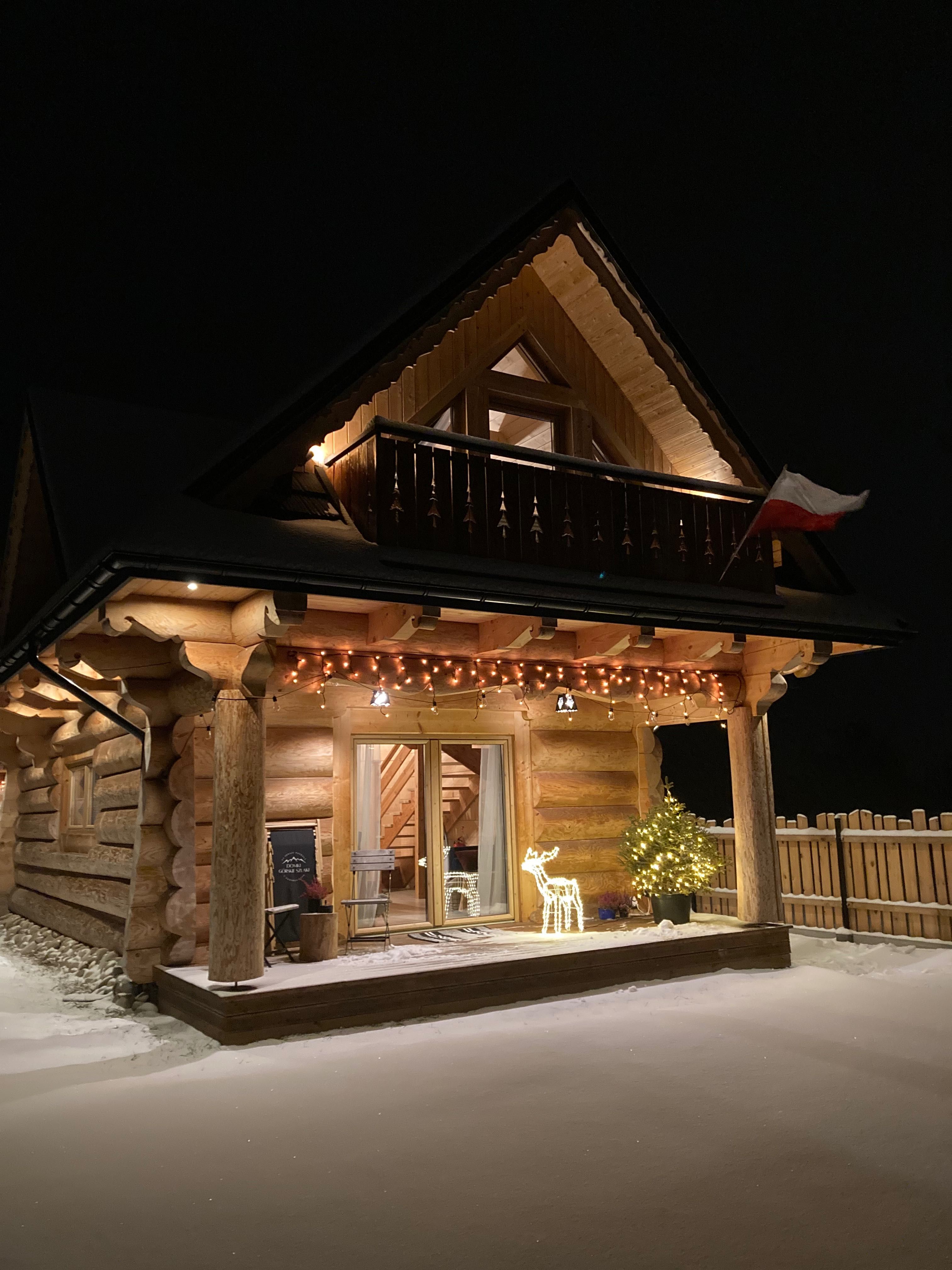 Domek z jacuzzi w górach, blisko Chochołów, Zakopane, Tatry, Podhale