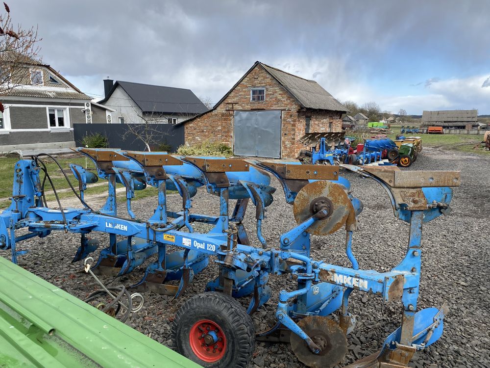 Плуг 5 корпусний полосовий Rabe Werk Albatros 140 як lemken europal