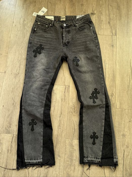 Джинси Flared gallery dept x chrome hearts