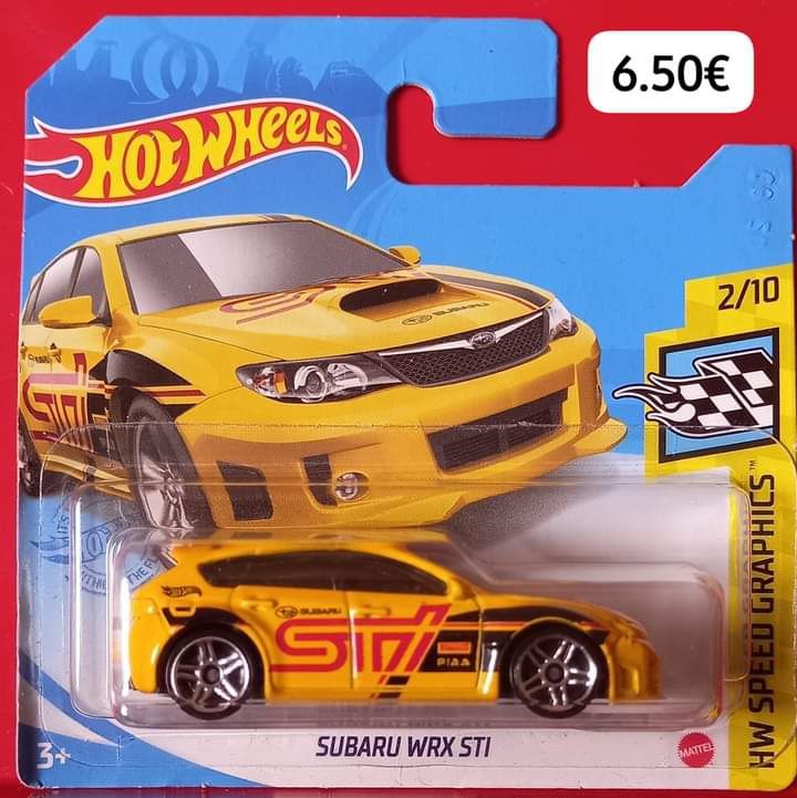 Subaru WRX sti hot wheels