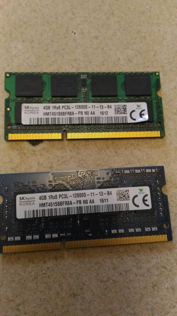 Оперативна пам'ять 
4GB 1Rx8 PC3L