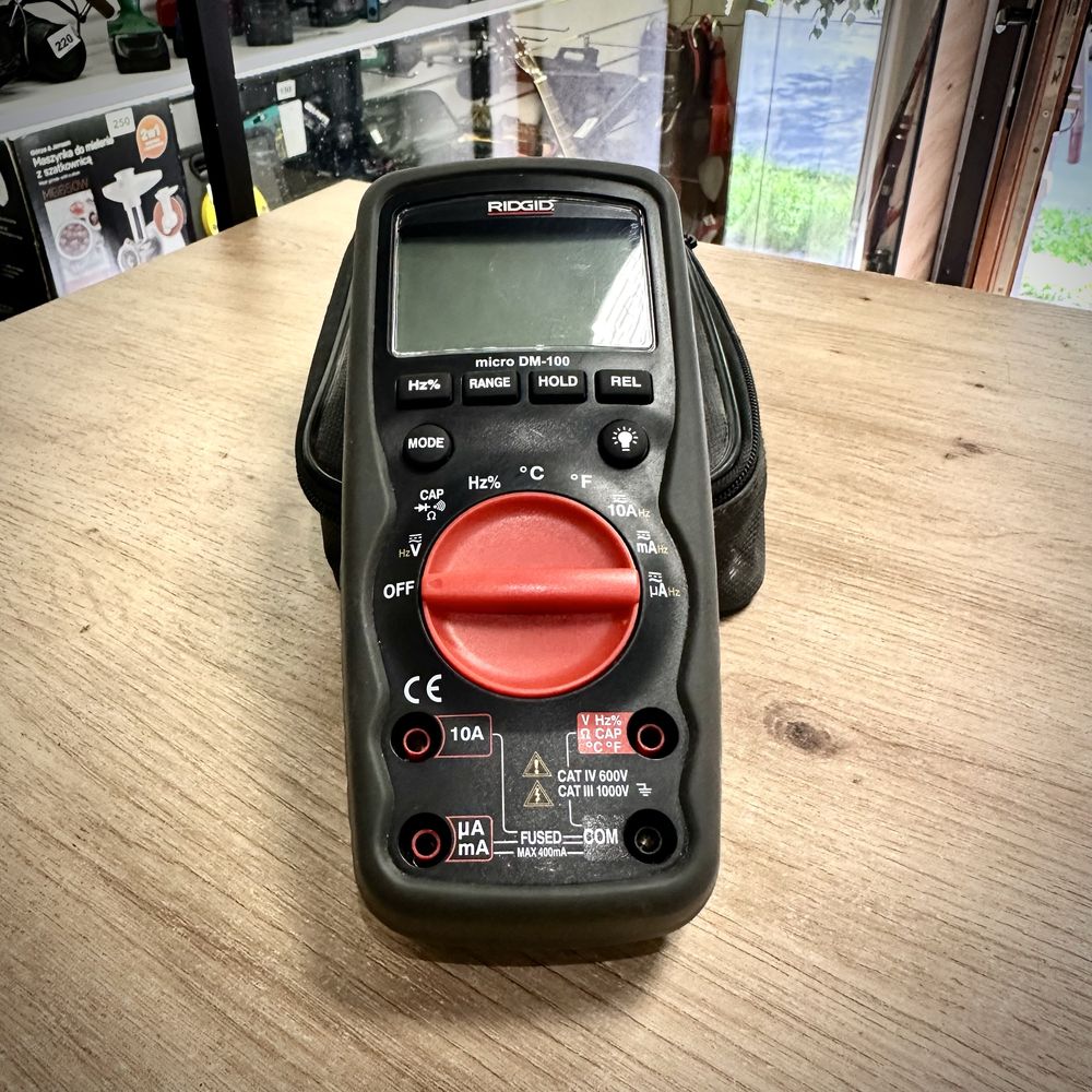 Miernik uniwersalny Ridgid Micro DM-100 - otoLombard Lumik Kalisz
