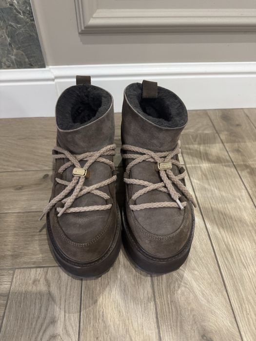 Замшеві чоботи Inuikii classic Low platform