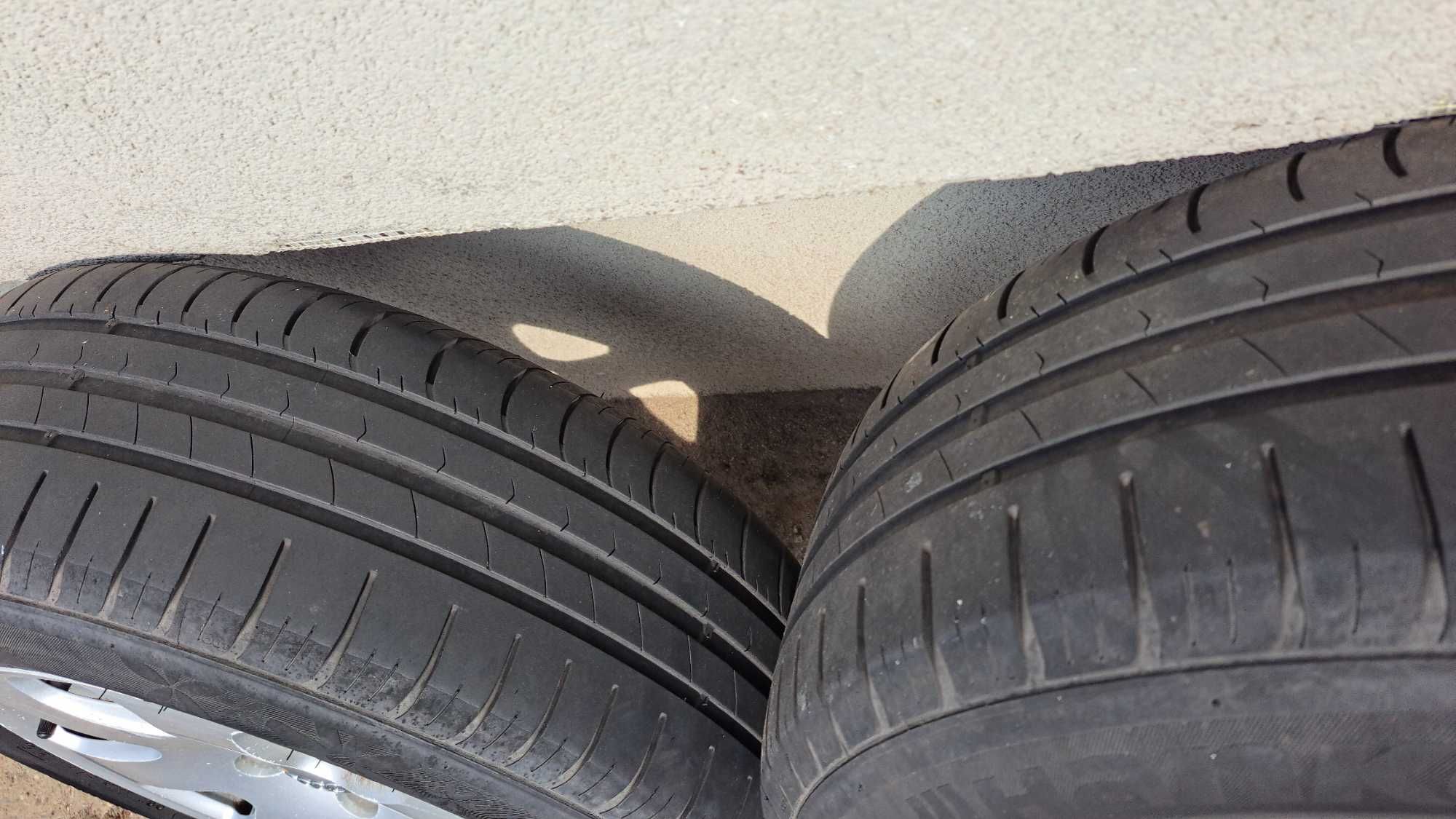 Felgi aluminiowe koła opony lato Audi A4 B6 5X112 15" kpl