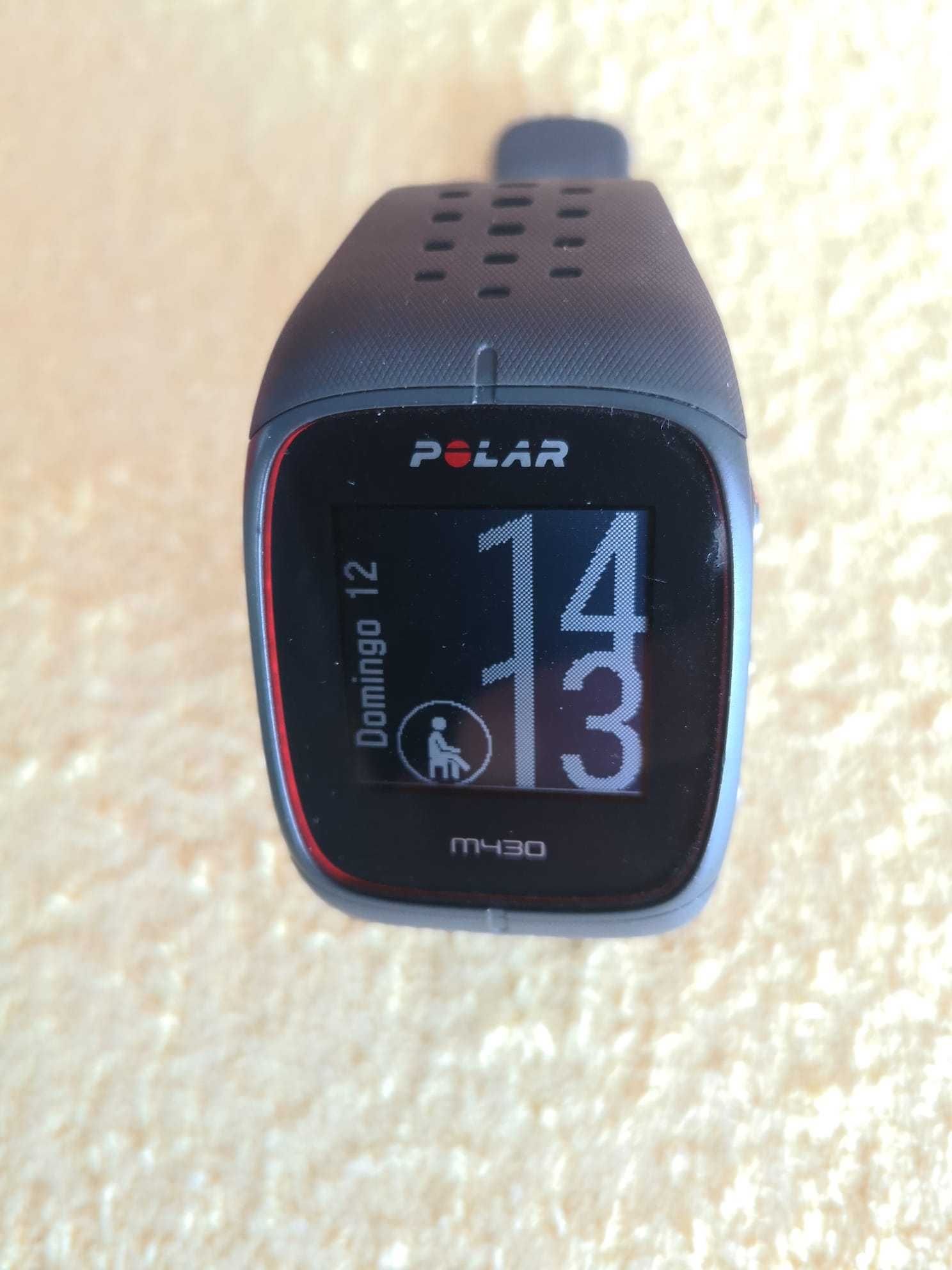 Relógio desporto GPS Polar M430 e sensor Polar H10