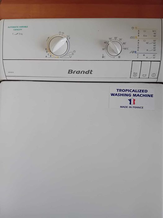 Pralka Brandt WTM 0611K ładowana od góry