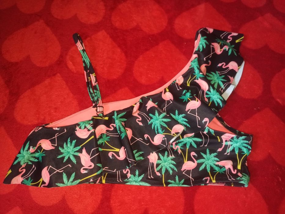 Góra od kostiumu kąpielowego hm h&m dziewczęca Rozmiar 146/152