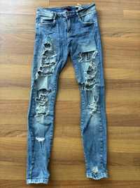 Spodnie jeans Zara S