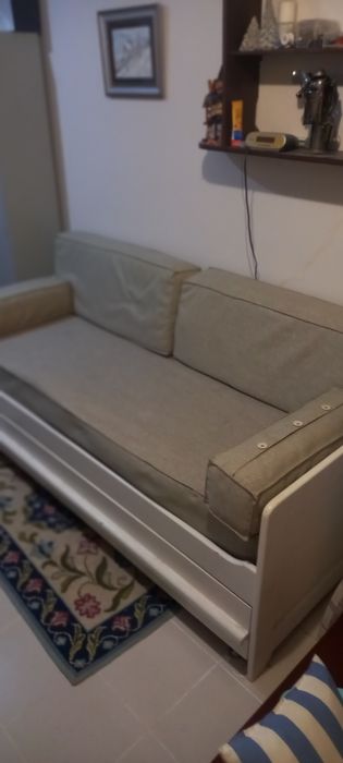 Sofa cama com gavetao