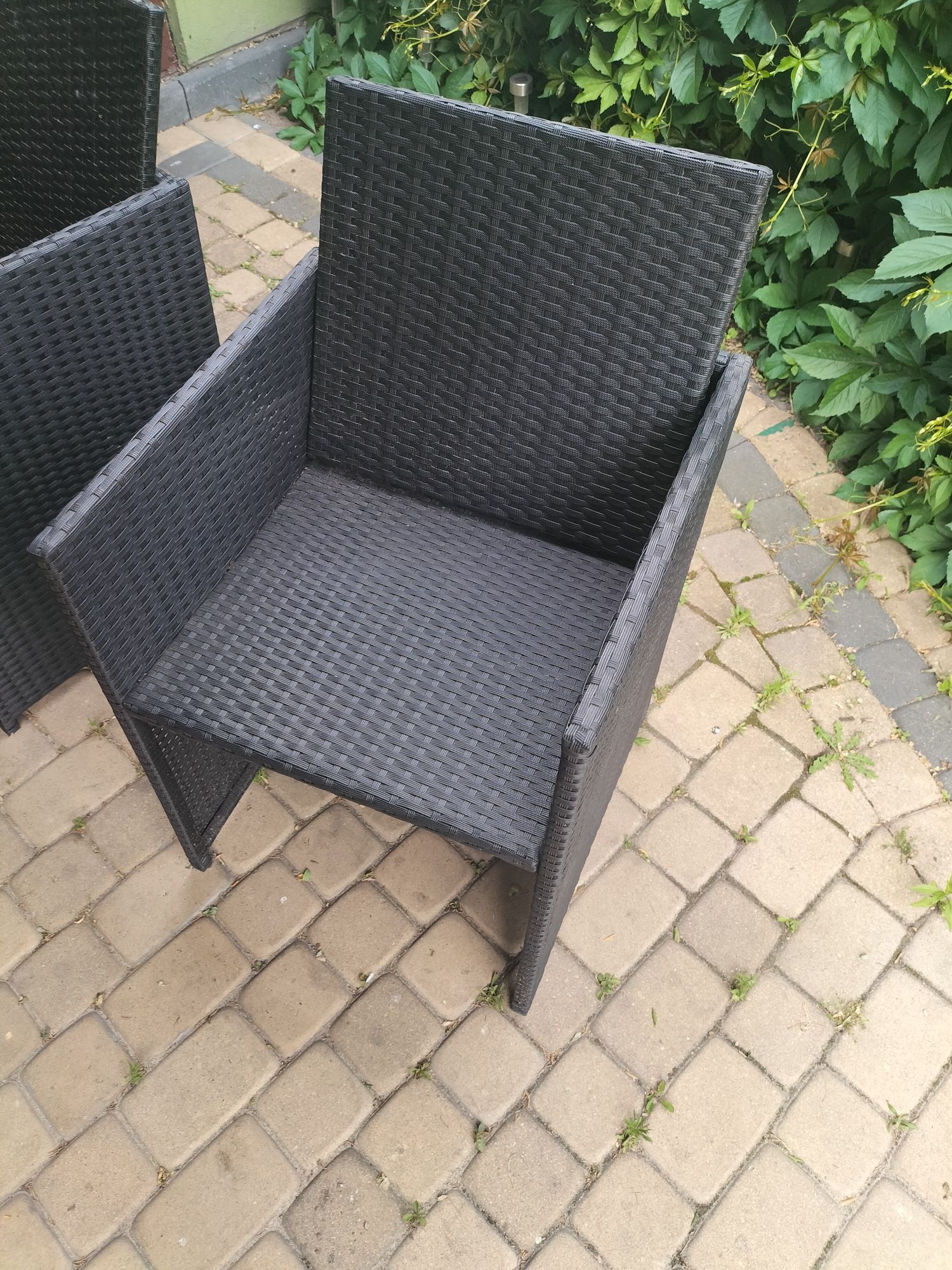 Zestaw mebli ogrodowych tarasowych stół 8 krzeseł stan BARDZO DOBRY