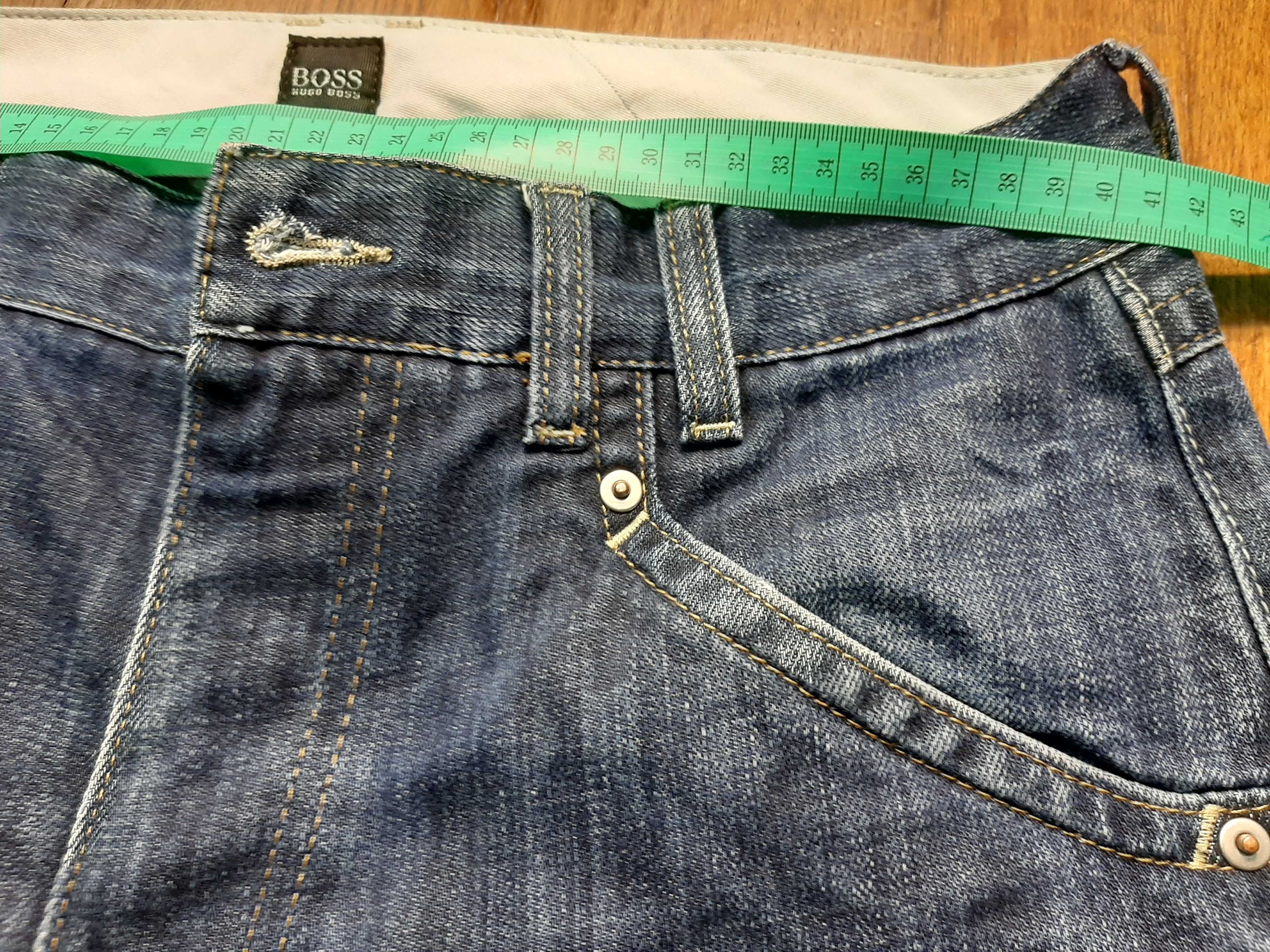 H.Boss spodenki jeansowe W32L34męskie