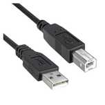 Cabo USB A-B 2 metros novo sem usar