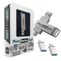 Photo Backup Stick Omega Backup universal de fotos e vídeos para qualq