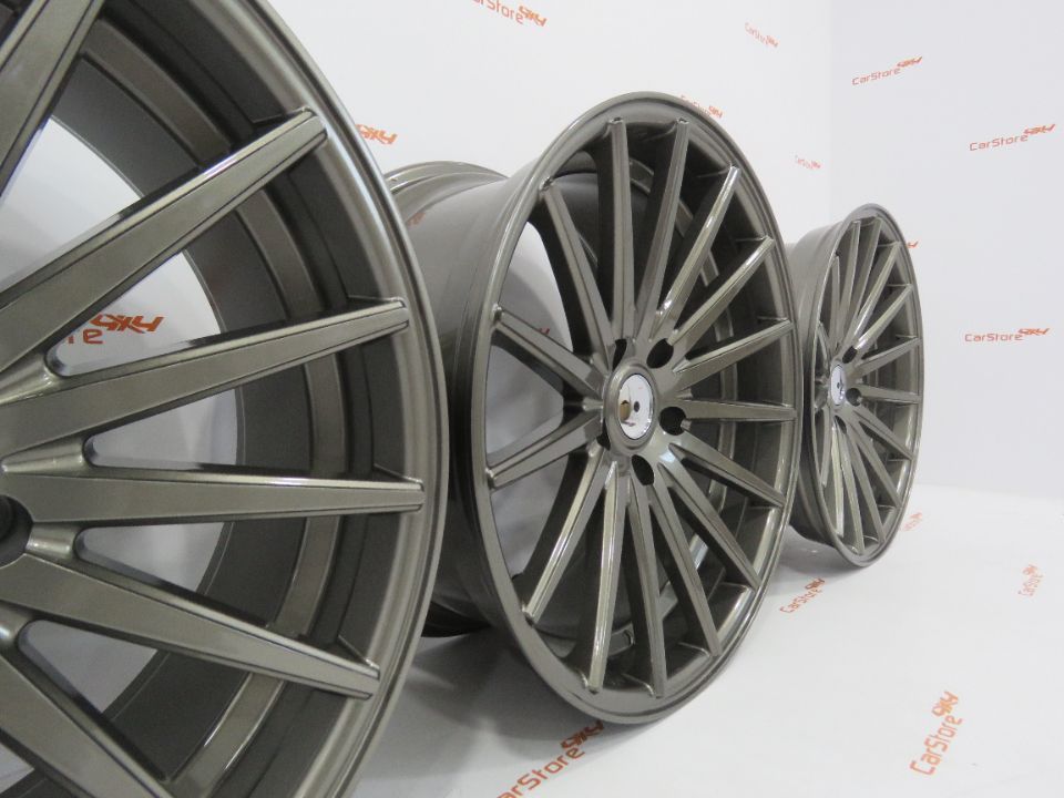 Jantes Look Vossen VFS-2 19''  8.5+9.5  5x120 Gloss Graphite