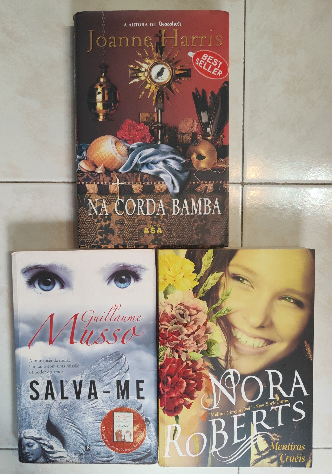 Conjunto de 3 livros